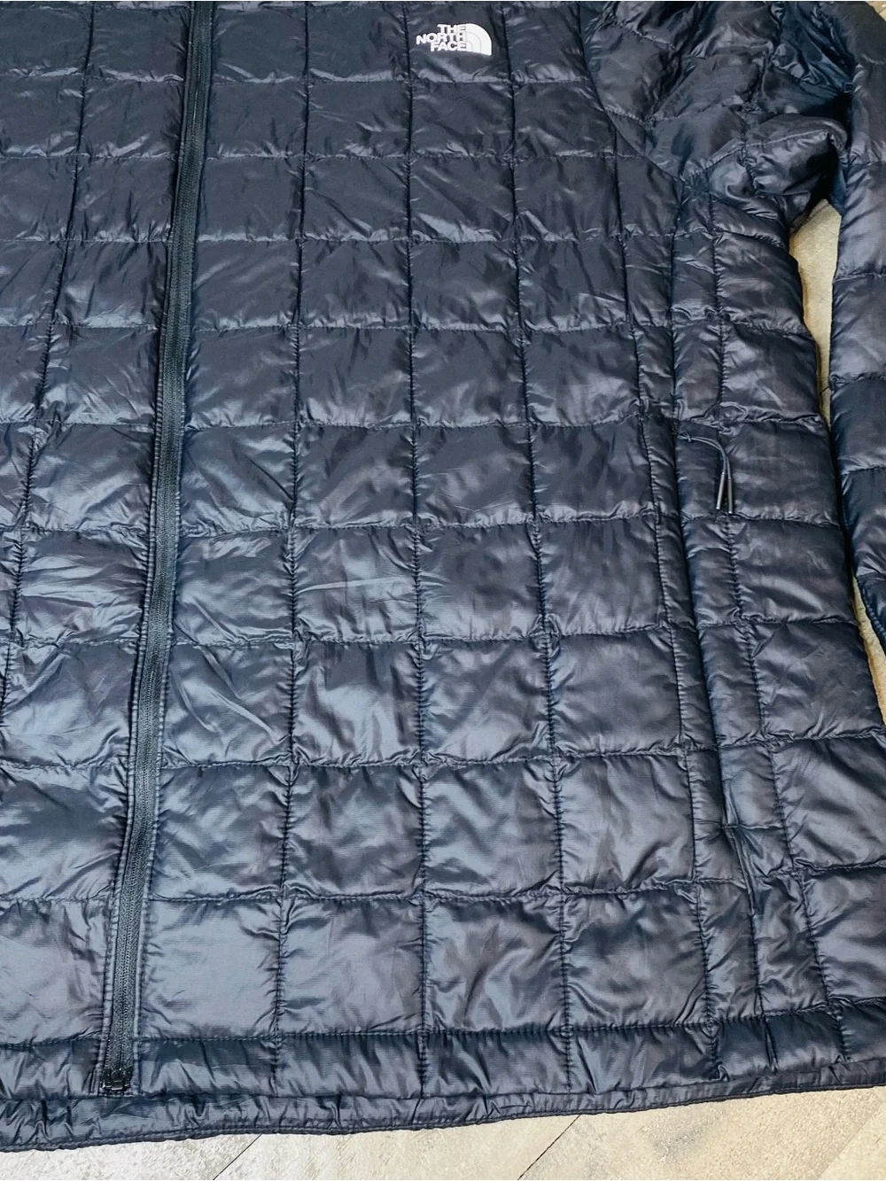 The North Face ThermoBall Eco Jacket Men's Black Quilted Puffer Full Zip Sz XXXL